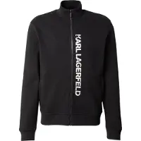 Karl Lagerfeld Black Sweat Zip Jacket Taglia: XXL | Felpe con cappuccio Outlet | Uomo