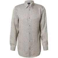 Armani Exchange per uomo. XM001821AF13235F0143 Maglietta Guru Cream (XS), Nero, Casual, Cotone, Manica lunga
