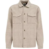 We fashion Overshirt Greige Taglia: S | Camicie Casual Outlet | Uomo