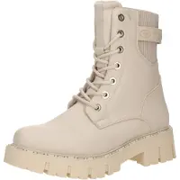 Tom Tailor Stivaletto stringato beige