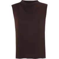 TATUUM Top in maglia 'Kezi' marrone scuro