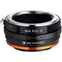 K&F Concept K&F Adattatore obiettivo Nikon F (tipo G) - Sony E-Attacco (IV PRO)