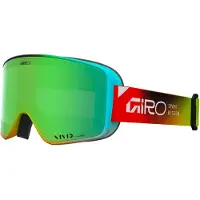 Giro - Maschera da sci - Method Multi Faded V Emerald/Infraed per Uomo - rosso
