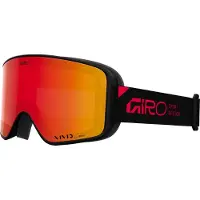 Giro - Maschera da sci - Method Black Red Stacked Vivid Ember/Infrared per Uomo - Nero