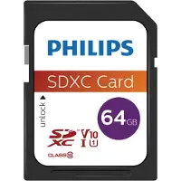 Philips Scheda Di Memoria Sdxc 64gb Class 10 Uhs-i U1
