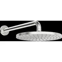 Hansa HANSAVIVA Douche de tête, ronde, diamètre 250mm, 1 jet, saillie 348mm, 44260200, 44260200