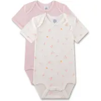Sanetta Tutina / body per bambino écru / rosa / rosa antico