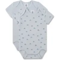 Sanetta Tutina / body per bambino blu / blu pastello