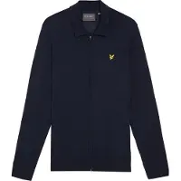 Lyle & Scott Lightweight Knitted Collared Cardigan Dark Navy Taglia: XXL | Cardigan Outlet | Uomo | Blu