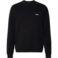 BOSS per uomo. 50547507 Maglia Momentum-X nera (S), Nero, Casual, Poliestere