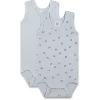 Sanetta Tutina / body per bambino blu / blu pastello