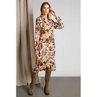 River Woods Fitted Waist Midi Dress In Multi Taglia: 40 | Abiti in T-Shirt Outlet | Donna