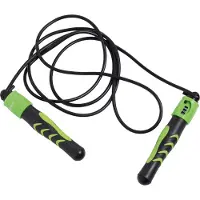 Schildkröt Fitness Jump Rope Mit Zählwerk Corda per saltare nero/verde