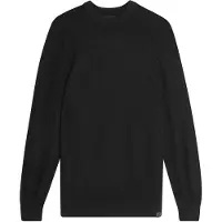 Lyle & Scott Pique Mock Neck Jumper Jet Black Taglia: XL | Maglioni a maglia Outlet | Uomo | Nero