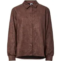 Pieces Camicia da donna 'PCObina' marrone