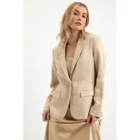 Josephine & Co Donna Blazer Light Khaki Taglia: 40 | Blazers Outlet | Donna | Marrone