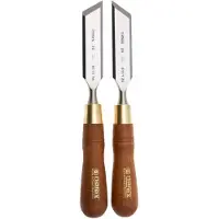 Narex Wood Line Plus Skew Chisel Set 851676, set di scalpelli obliqui 26 mm 30°, 2 pezzi