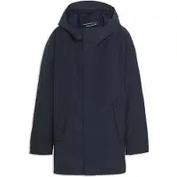Aigle - Parka leggermente isolante e impermeabile - Parka Long MTD Empire per Uomo - Taglia M - Blu navy