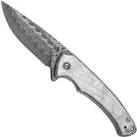 CIVIVI Coltello pieghevole Voidflare Damascus, G-10 with Aluminum Foil