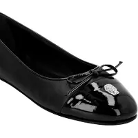 Philipp Plein Ballerina 'Skull' nero