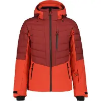 Icepeak - Giacca da sci/snowboard stretch da uomo - Folsom M Bordeaux per Uomo in Silicone - Taglia S - rosso