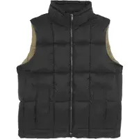 Lyle & Scott Square Wadded Puffer Gilet Lacquer Taglia: L | Giacche senza maniche Outlet | Uomo