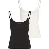 Karl Lagerfeld Maglietta intima crema / nero