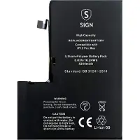Apple spare parts Batteria ad alta capacità per iPhone 12 Pro Max - 4240 mAh