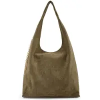 Fredsbruder Velvet Wild Borsa a spalla Vera Pelle 39 cm marrone