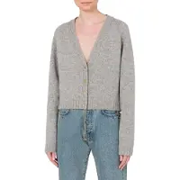 Moschino 100% Shrunk Cardigan Grey Taglia: 44 | Maglioni a maglia Outlet | Donna | Grigio