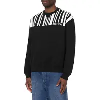 Moschino Barcode Cotton Sweatshirt Black Taglia: XS | Maglioni a maglia Outlet | Uomo | Nero
