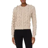 Moschino Pullover In Mohair Stretch Golden M White Taglia: 38 | Cardigan Outlet | Donna | Bianco
