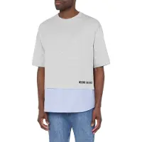 Moschino T-shirt With Striped Hem Grey Taglia: XS | T-shirt Outlet | Uomo | Grigio