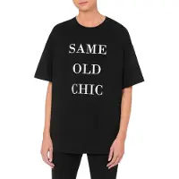 Moschino T-shirt Same Old Chic Black Taglia: XXS | Maglie Sportivi Outlet | Donna | Nero