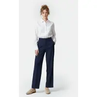 French Connection Rossa Oxford Boyfit Shirt Linen White Taglia: 16 | Pantaloni da completo Outlet | Donna | Bianco