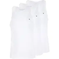 Tommy Hilfiger 3-pack Round Neck Tank Tops White Taglia: M | Biancheria Intima Outlet | Uomo | Bianco