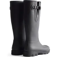 Hunter Field Downpour Adjustable Boot Stivali di gomma (44, nero)