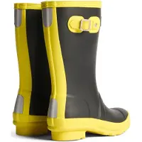 Hunter Stivale di gomma senape / rosso / nero / offwhite