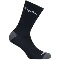 Rapha Logo Socks Calze da ciclismo (46-48, nero)