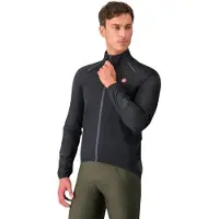 Castelli Emergency 3 Rain Jacket Giacca ciclismo Uomo (M, nero/grigio)