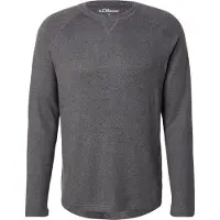 s.Oliver T-shirts Grey/black Taglia: S | Maglioni a maglia Outlet | Uomo | Grigio