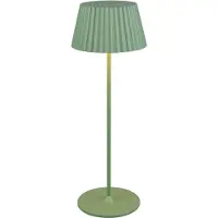 Reality Leuchten Lampada LED da tavolo Suarez, verde, altezza 39 cm, metallo
