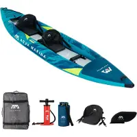 Aqua Marina Set Di Kayak Gonfiabile Steam K2 Professional