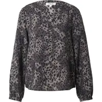 s.Oliver Blouses Grey/black Taglia: 46 | Maglie a manica lunga Outlet | Donna | Grigio