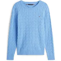 Tommy Hilfiger Classic Cotton Cable Well Water Heather Taglia: L | Maglioni a maglia Outlet | Uomo