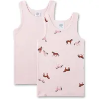 Sanetta Kid's DP Shirt 336986+336987 Intimo Bambini (116, fuchsia)