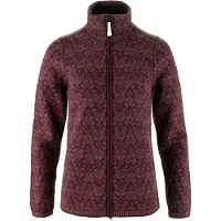 Fjällräven Women's Snow Cardigan Giacca di lana Donna (XL, rosso)