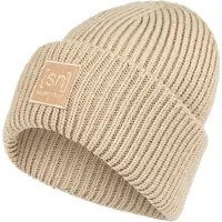 Super.natural Krissini Beanie Berretto (One Size, beige)