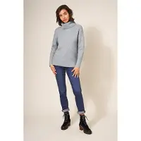 White Stuff Cable Yoke Jumper Light Grey Taglia: 24 | Maglioni a maglia Outlet | Donna | Grigio