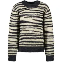 Cars Jeans Parcya Knit Stripe Black Taglia: XL | Maglioni a maglia Outlet | Donna | Nero